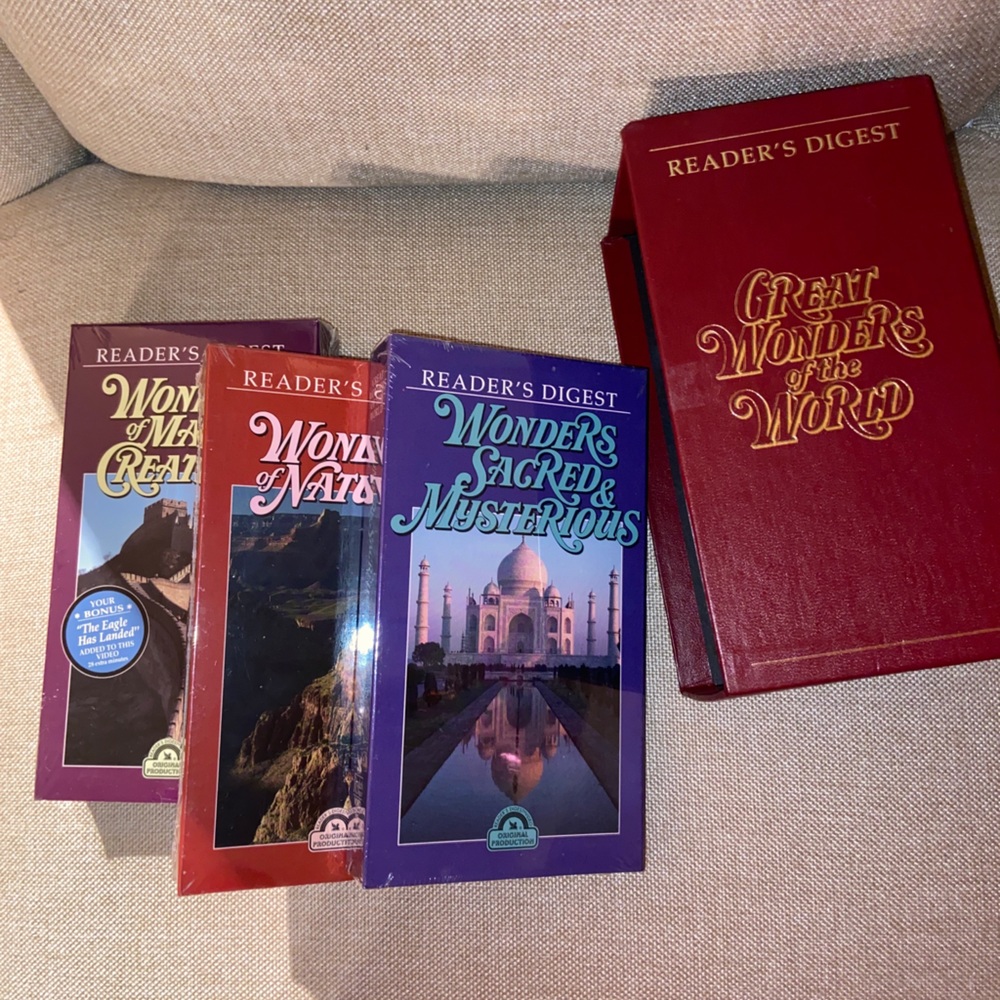 VHS Reader’s Digest Great Wonders of the World